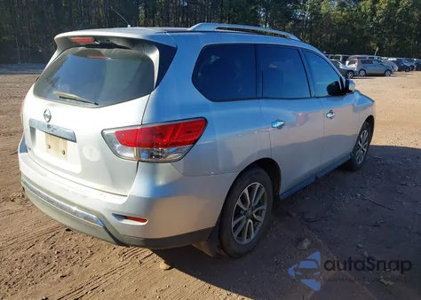 2015 Nissan Pathfinder S from USA, damaged, VIN 5N1AR2MN6FC668139